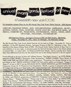 8th Annual Avant Garde Festival