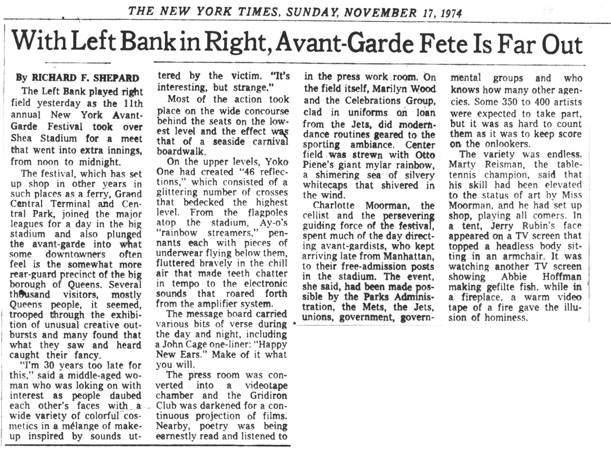With Left Bank in Right, Avant-Garde Fete is Far Out