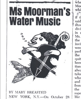 Ms. Moorman's Water Music