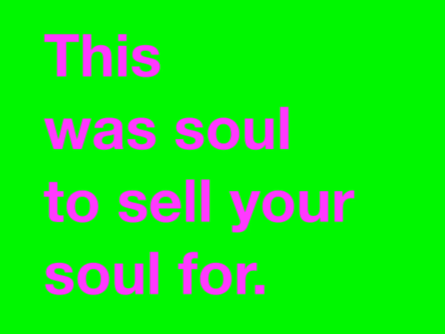 Untitled (m.j. the symptom) 