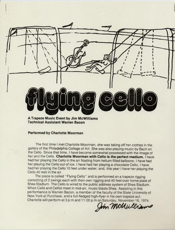 Flying Cello: A Trapeze Musical Event