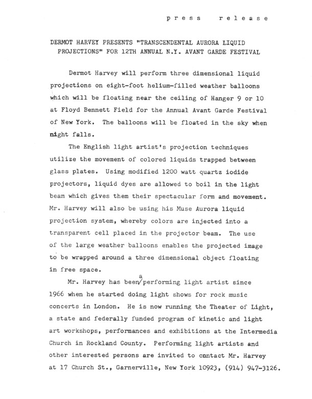 Transcendental Aurora Liquid Projections