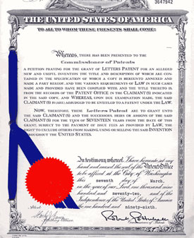 Patent for the invention of the video abstract synthesizer