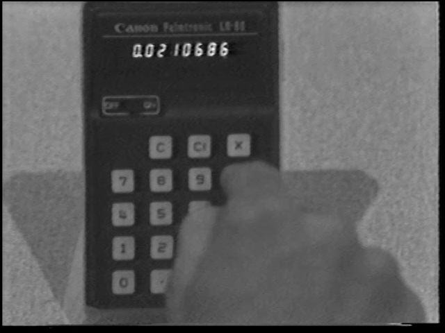 Distribution Spotlight: Tony Conrad. Image: Cycles of 3's and 7's (1977).